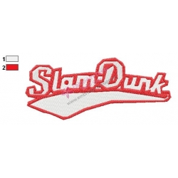 Slam Dunk Logo Embroidery Design 03